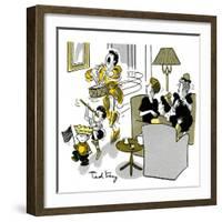 Hazel Cartoon-Ted Key-Framed Giclee Print