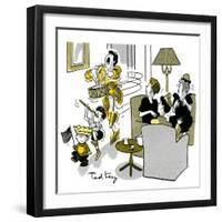 Hazel Cartoon-Ted Key-Framed Giclee Print