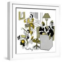 Hazel Cartoon-Ted Key-Framed Giclee Print