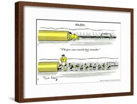 Hazel Cartoon-Ted Key-Framed Giclee Print