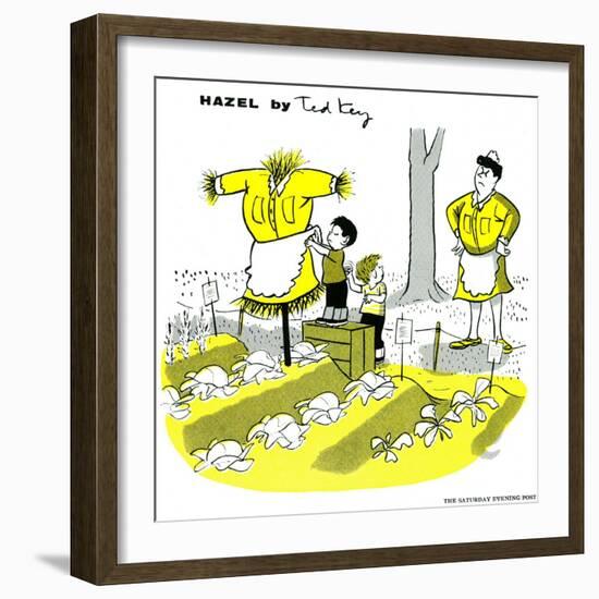 Hazel Cartoon-Ted Key-Framed Giclee Print