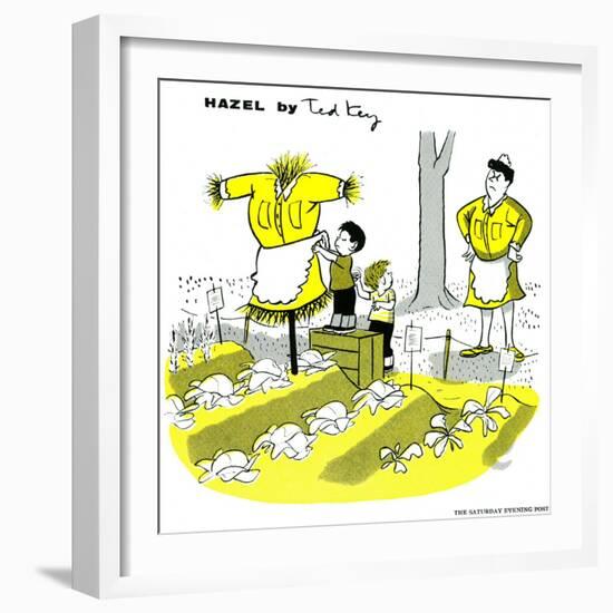 Hazel Cartoon-Ted Key-Framed Giclee Print