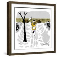 Hazel Cartoon-Ted Key-Framed Giclee Print