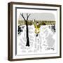 Hazel Cartoon-Ted Key-Framed Giclee Print