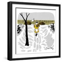 Hazel Cartoon-Ted Key-Framed Giclee Print