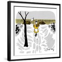 Hazel Cartoon-Ted Key-Framed Giclee Print