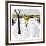 Hazel Cartoon-Ted Key-Framed Giclee Print