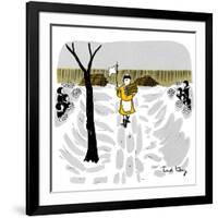 Hazel Cartoon-Ted Key-Framed Giclee Print