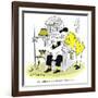 Hazel Cartoon-Ted Key-Framed Giclee Print