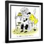 Hazel Cartoon-Ted Key-Framed Giclee Print