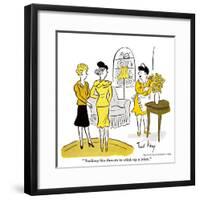 Hazel Cartoon-Ted Key-Framed Giclee Print