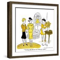 Hazel Cartoon-Ted Key-Framed Giclee Print