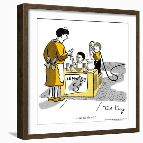 Hazel Cartoon-Ted Key-Framed Giclee Print