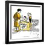 Hazel Cartoon-Ted Key-Framed Giclee Print