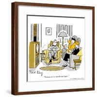 Hazel Cartoon-Ted Key-Framed Giclee Print