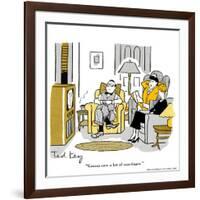 Hazel Cartoon-Ted Key-Framed Giclee Print