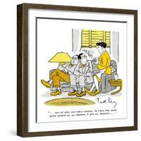 Hazel Cartoon-Ted Key-Framed Giclee Print