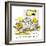 Hazel Cartoon-Ted Key-Framed Giclee Print