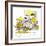 Hazel Cartoon-Ted Key-Framed Giclee Print