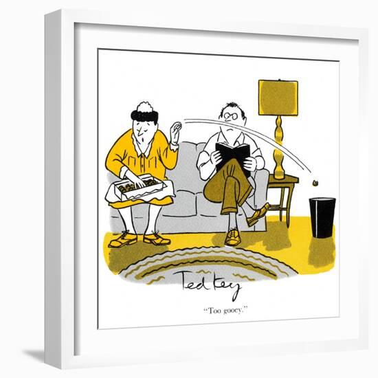 Hazel Cartoon-Ted Key-Framed Giclee Print