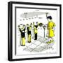 Hazel Cartoon-Ted Key-Framed Giclee Print