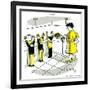 Hazel Cartoon-Ted Key-Framed Giclee Print