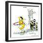 Hazel Cartoon-Ted Key-Framed Giclee Print