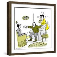 Hazel Cartoon-Ted Key-Framed Giclee Print