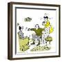 Hazel Cartoon-Ted Key-Framed Giclee Print