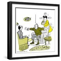 Hazel Cartoon-Ted Key-Framed Giclee Print