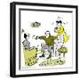 Hazel Cartoon-Ted Key-Framed Giclee Print