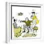 Hazel Cartoon-Ted Key-Framed Giclee Print