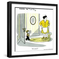 Hazel Cartoon-Ted Key-Framed Giclee Print