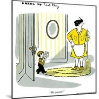 Hazel Cartoon-Ted Key-Mounted Giclee Print