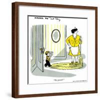 Hazel Cartoon-Ted Key-Framed Giclee Print