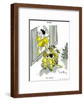 Hazel Cartoon-Ted Key-Framed Giclee Print