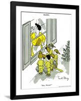 Hazel Cartoon-Ted Key-Framed Giclee Print