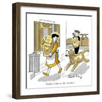 Hazel Cartoon-Ted Key-Framed Premium Giclee Print