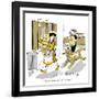 Hazel Cartoon-Ted Key-Framed Giclee Print