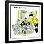 Hazel Cartoon-Ted Key-Framed Giclee Print