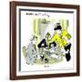 Hazel Cartoon-Ted Key-Framed Giclee Print