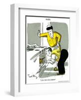 Hazel Cartoon-Ted Key-Framed Giclee Print