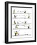 Hazel Cartoon-Ted Key-Framed Giclee Print