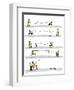 Hazel Cartoon-Ted Key-Framed Giclee Print