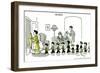 Hazel Cartoon-Ted Key-Framed Giclee Print