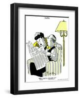 Hazel Cartoon-Ted Key-Framed Premium Giclee Print