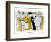 Hazel Cartoon-Ted Key-Framed Giclee Print