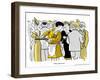 Hazel Cartoon-Ted Key-Framed Giclee Print