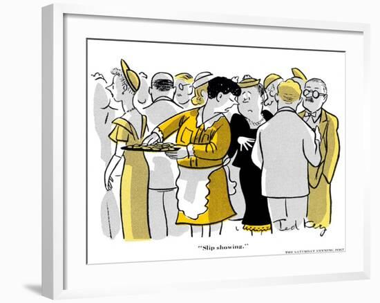 Hazel Cartoon-Ted Key-Framed Giclee Print