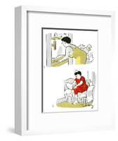 Hazel Cartoon-Ted Key-Framed Giclee Print